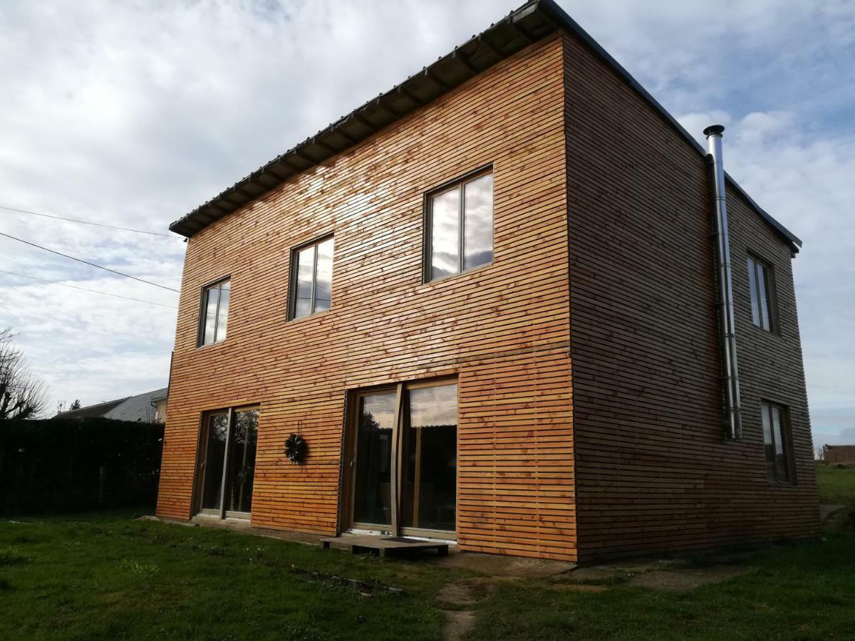Maison Ecologique En Paille La Chapelle-Enchérie Esterno foto
